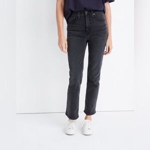 Slim Demi-Boot Jeans in Harlocke Wash, size 30